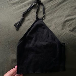 XS black halter
